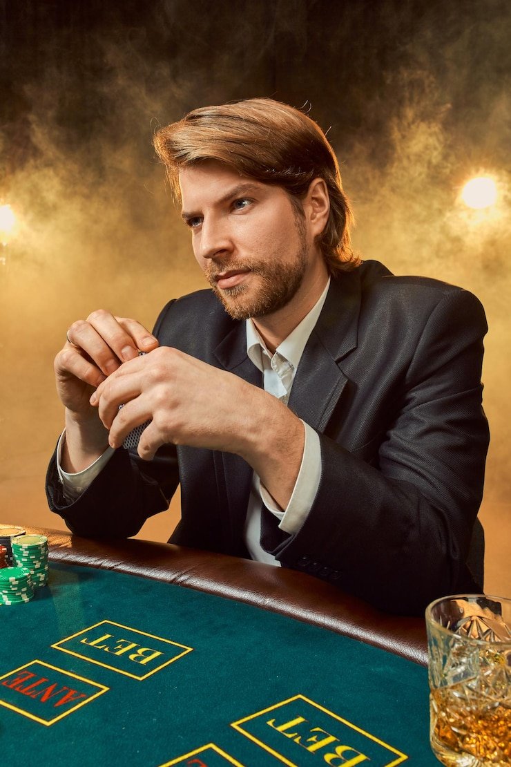 Baccarat table during 99aset login tournament session